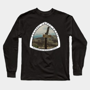 Pacific Crest trail sign emblem Long Sleeve T-Shirt